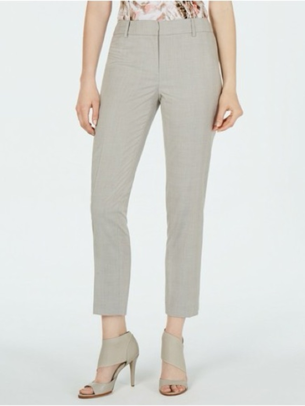 Calvin Klein Dress Pants in Light Beige plaid